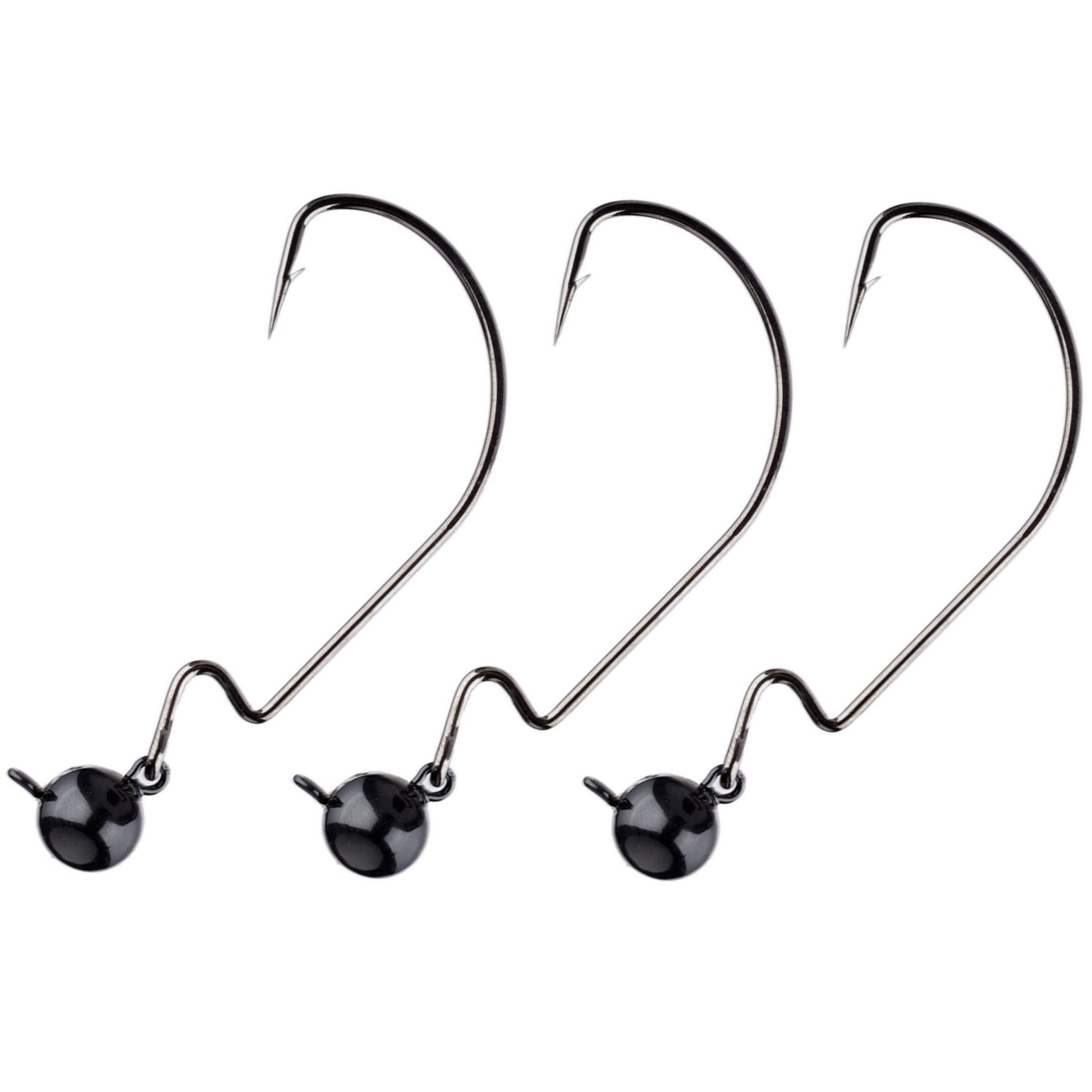 Reaction Tackle Tungsten Football/Swing Jig Heads - 3 - Pack - Angler's Pro Tackle & Outdoors