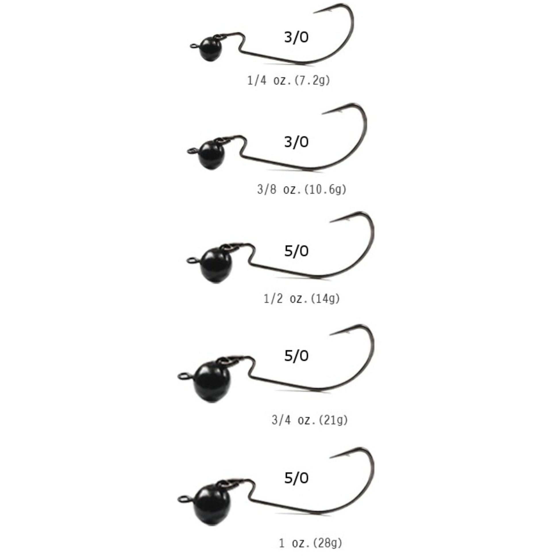 Reaction Tackle Tungsten Football/Swing Jig Heads - 3 - Pack - Angler's Pro Tackle & Outdoors