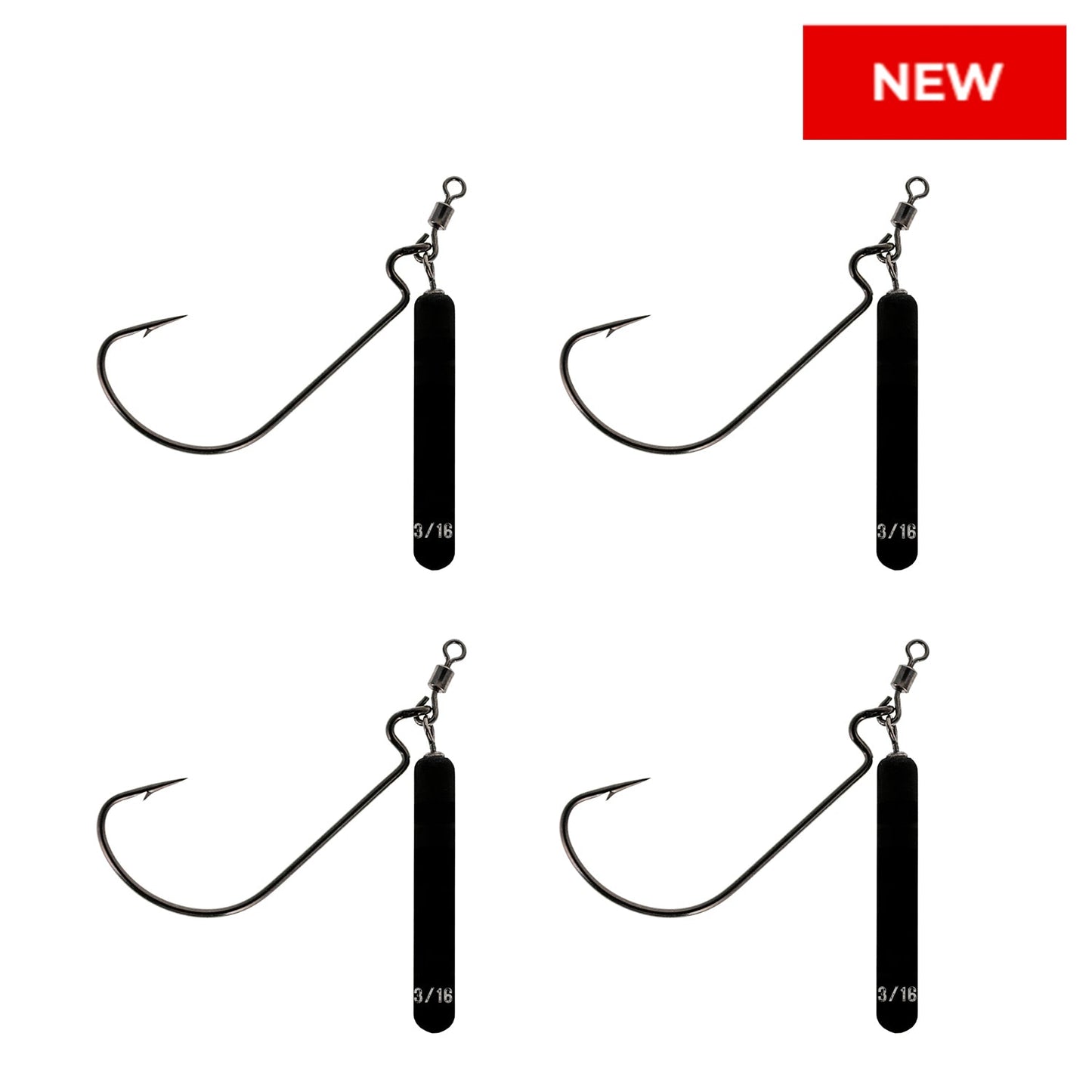 Reaction Tackle Tungsten Jika Rigs - 4PK - New - Angler's Pro Tackle & Outdoors