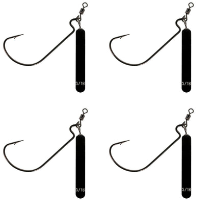 Reaction Tackle Tungsten Jika Rigs - 4PK - New - Angler's Pro Tackle & Outdoors