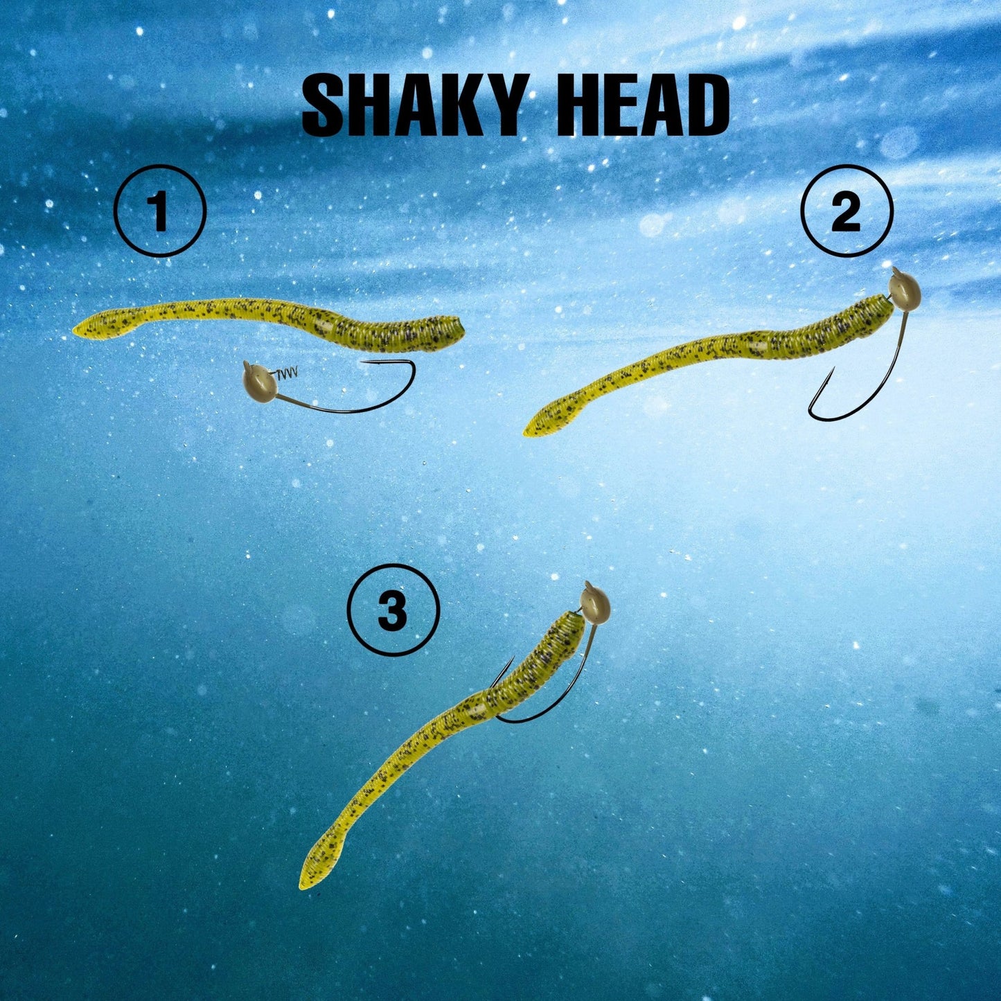 Reaction Tackle Tungsten Shaky Head Jigs 5 - Pack - Angler's Pro Tackle & Outdoors