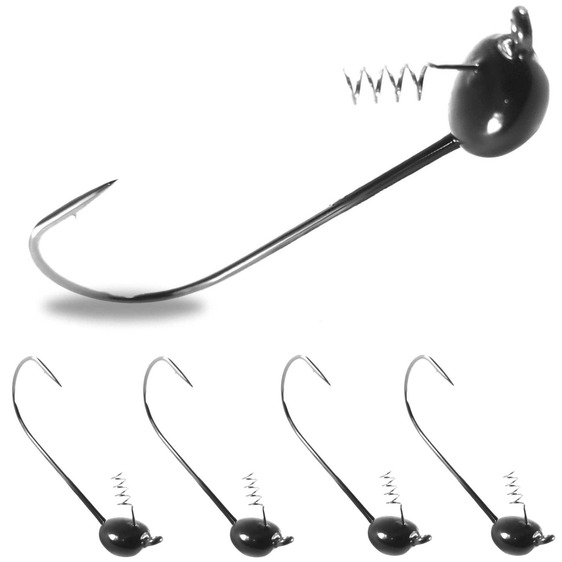 Reaction Tackle Tungsten Shaky Head Jigs 5 - Pack - Angler's Pro Tackle & Outdoors