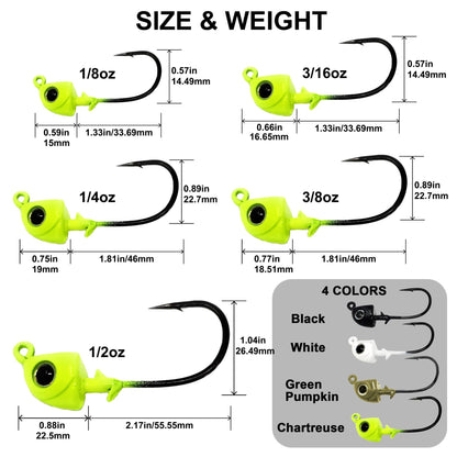 Reaction Tackle Tungsten Swimbait Jig Heads (5 - Pack) - Angler's Pro Tackle & Outdoors