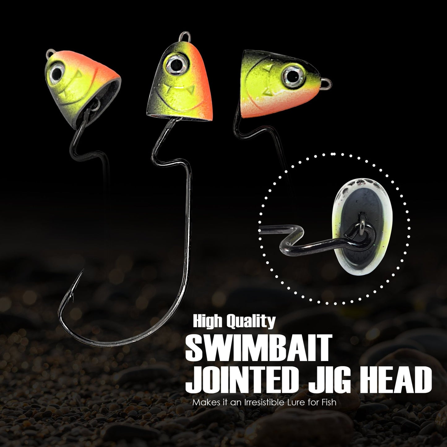 Reaction Tackle Tungsten Swing/ Swimbait Jig Heads - Angler's Pro Tackle & Outdoors