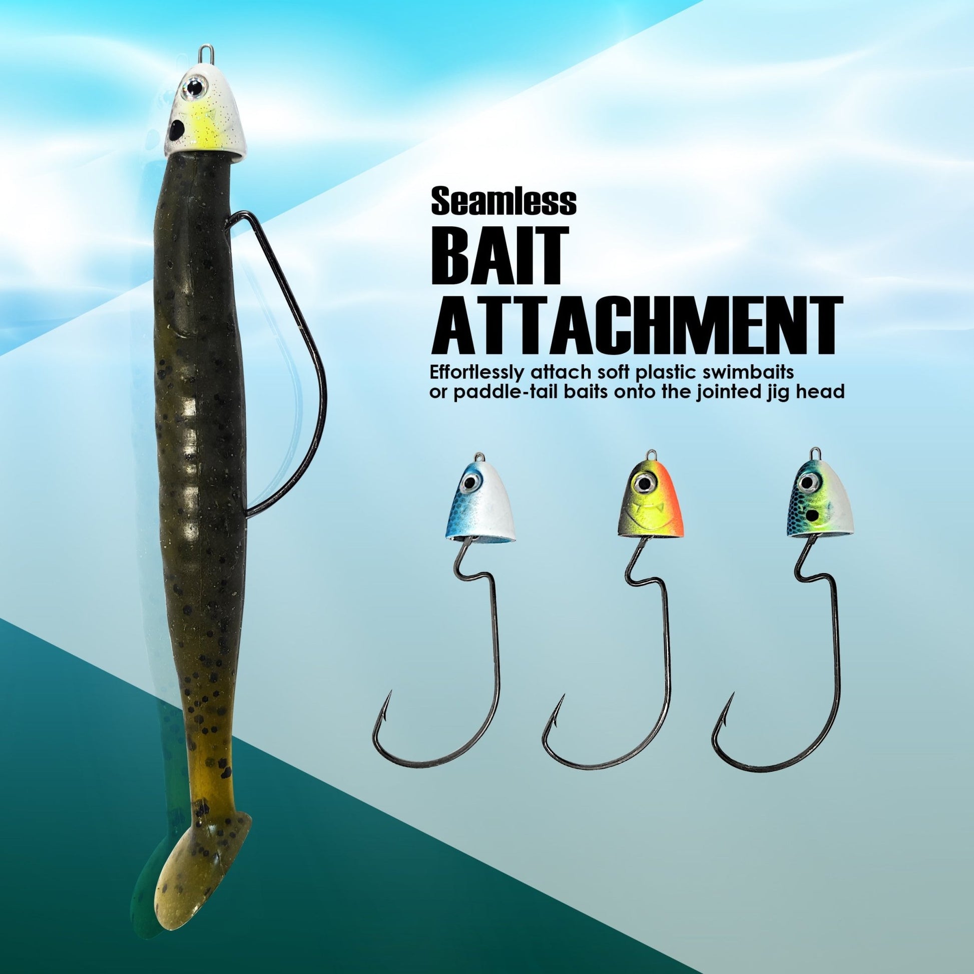 Reaction Tackle Tungsten Swing/ Swimbait Jig Heads - Angler's Pro Tackle & Outdoors