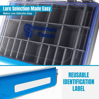 Reaction Tackle Ultra Elite Tackle Tray - Water Resistant with Single Clip Design - Angler's Pro Tackle & Outdoors