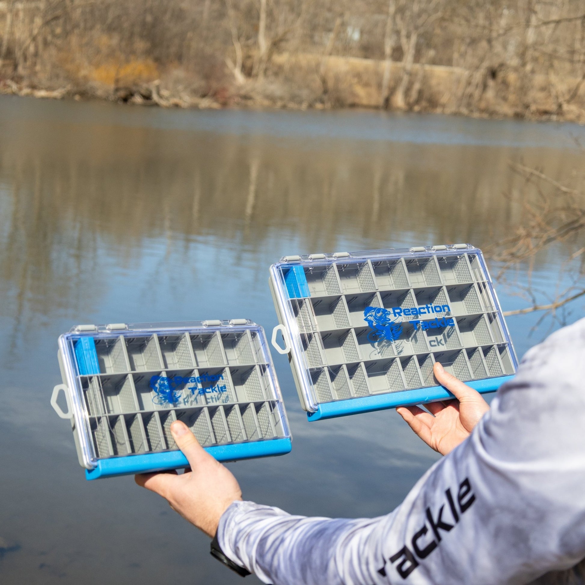 Reaction Tackle Ultra Elite Tackle Tray - Water Resistant with Single Clip Design - Angler's Pro Tackle & Outdoors