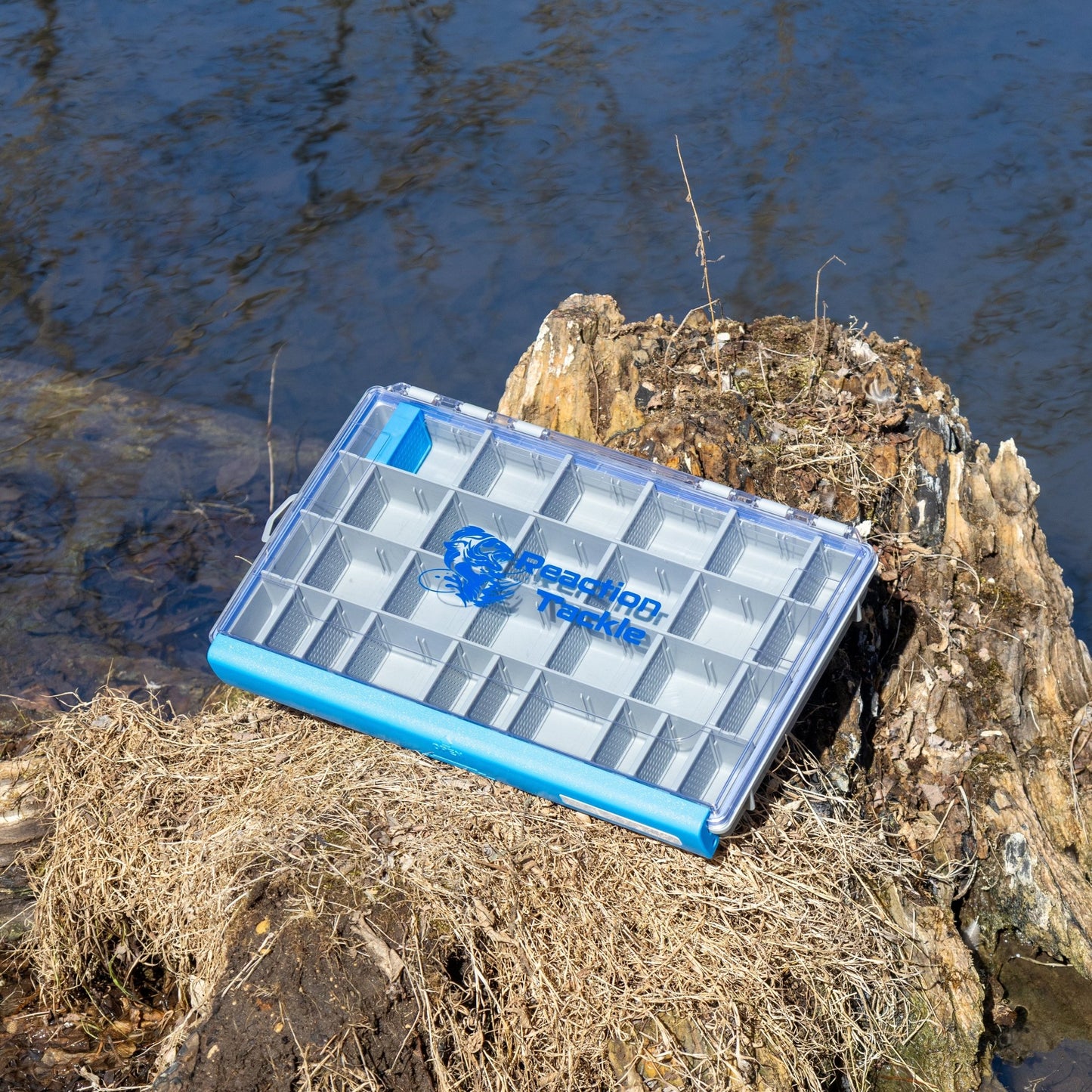 Reaction Tackle Ultra Elite Tackle Tray - Water Resistant with Single Clip Design - Angler's Pro Tackle & Outdoors