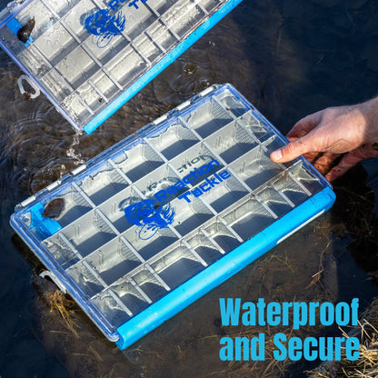 Reaction Tackle Ultra Elite Tackle Tray - Water Resistant with Single Clip Design - Angler's Pro Tackle & Outdoors