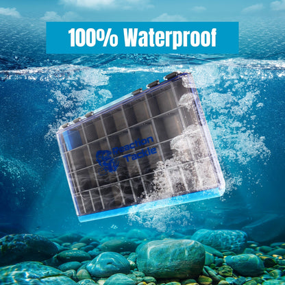 Reaction Tackle Ultra Elite Tackle Tray - Water Resistant with Single Clip Design - Angler's Pro Tackle & Outdoors