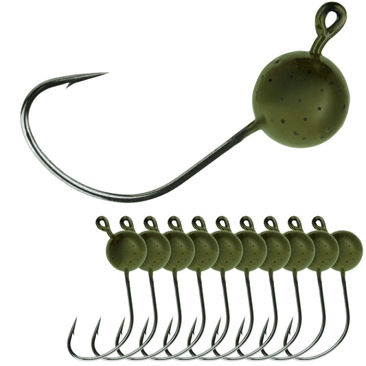 Reaction Tackle Ultra Sharp Lead Wacky Jigs - 10 - PACK - Angler's Pro Tackle & Outdoors