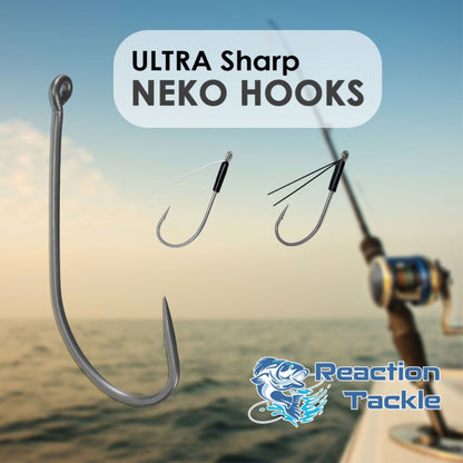 Reaction Tackle Wacky Neko Hooks - 25 Pack - Angler's Pro Tackle & Outdoors