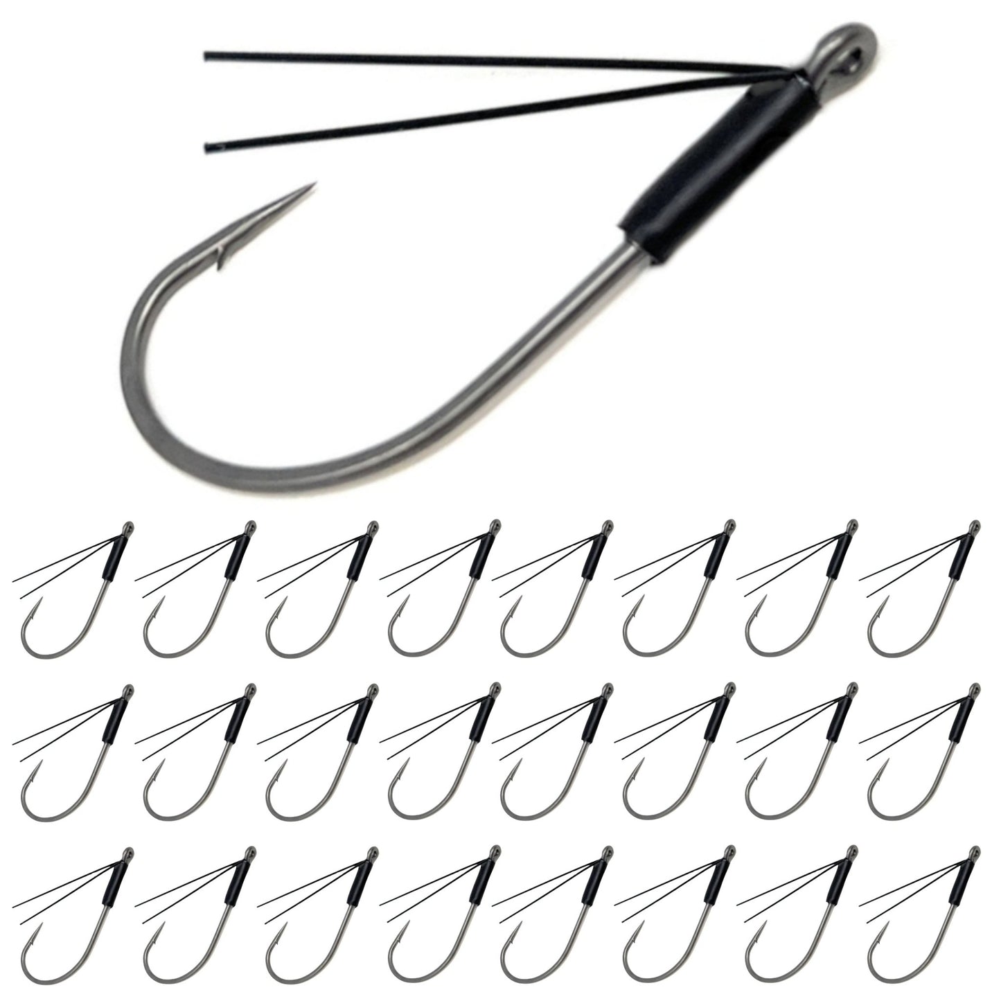 Reaction Tackle Wacky Neko Hooks - 25 Pack - Angler's Pro Tackle & Outdoors