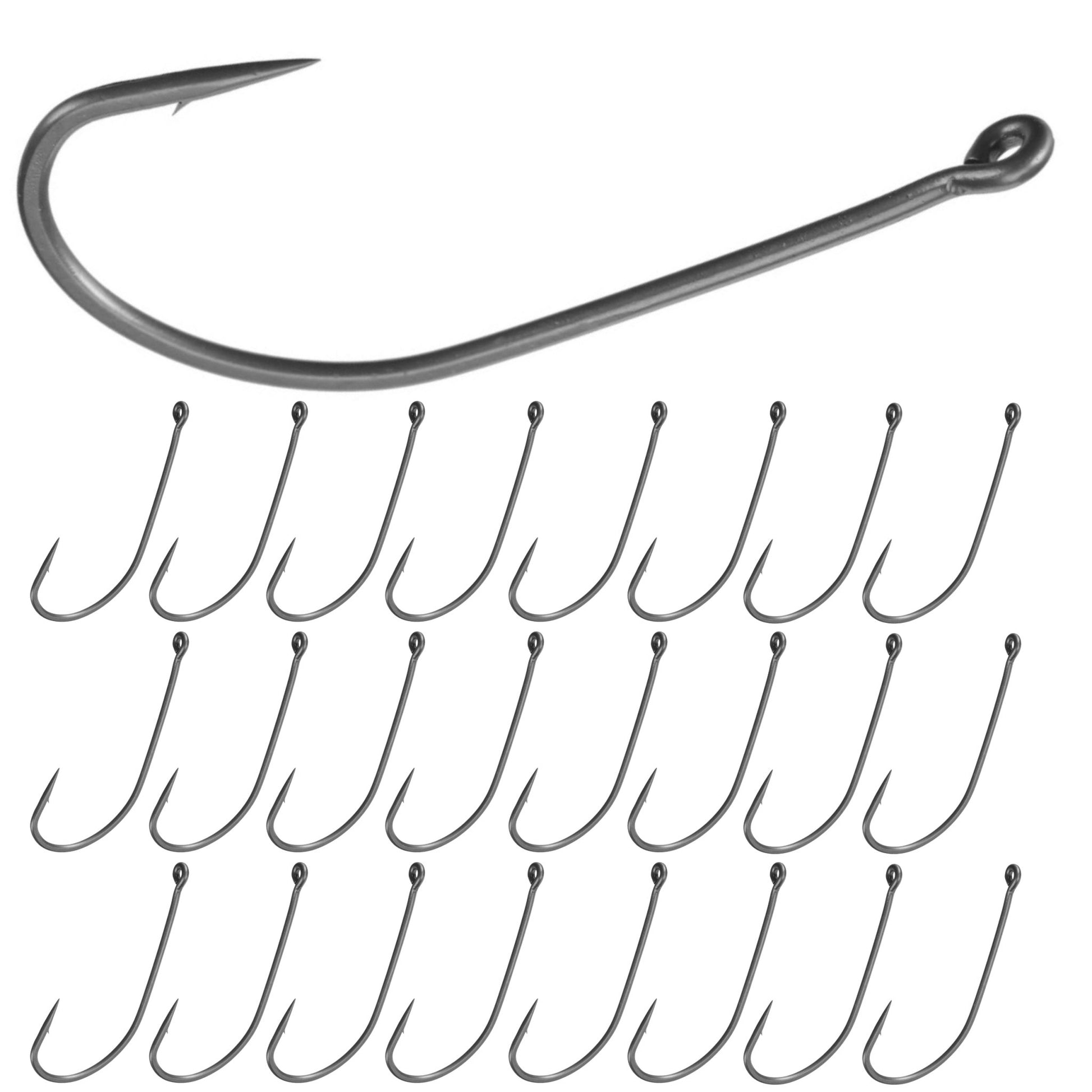 Reaction Tackle Wacky Neko Hooks - 25 Pack - Angler's Pro Tackle & Outdoors