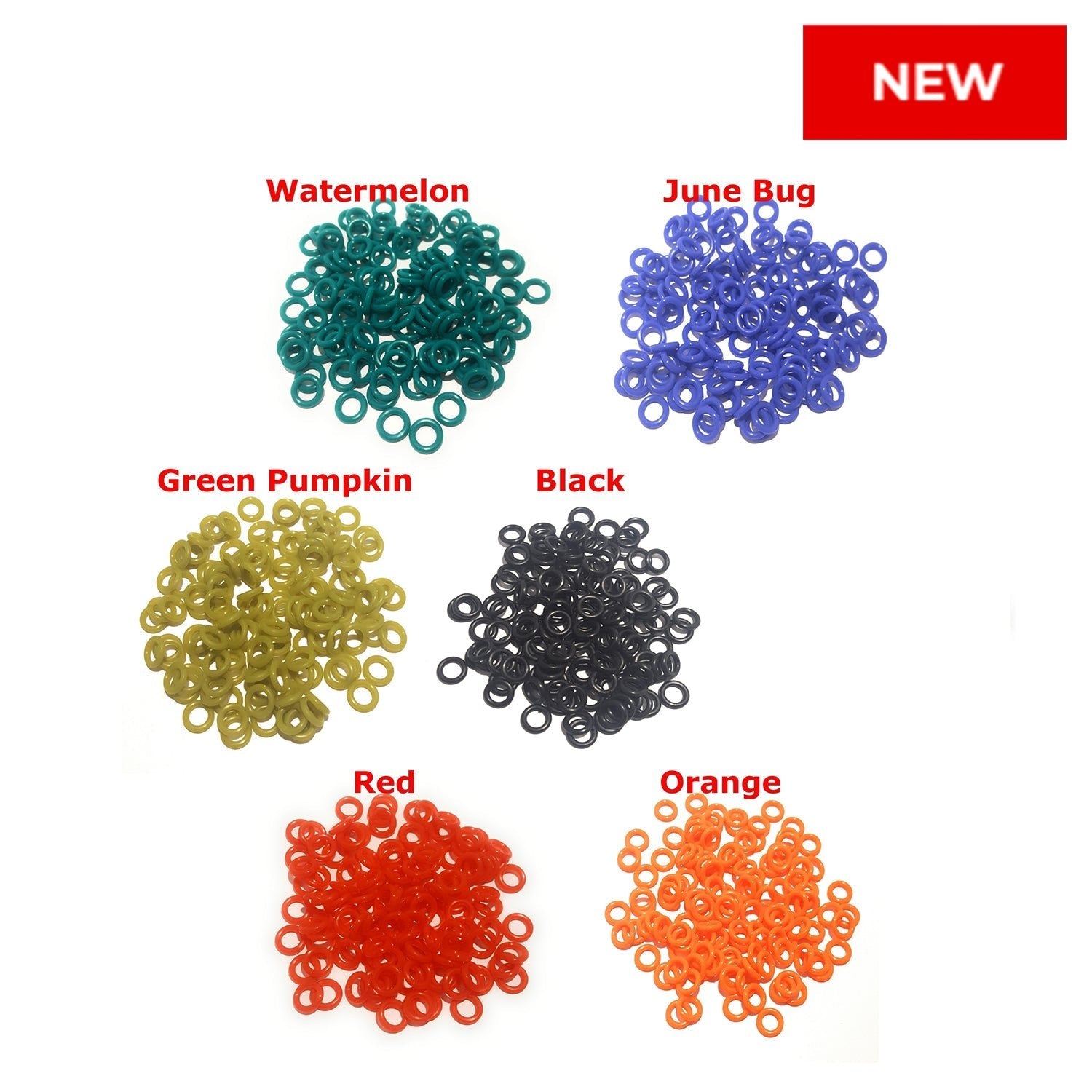 Reaction Tackle WACKY O - RINGS - 125 Pack or 300 Pack - Angler's Pro Tackle & Outdoors