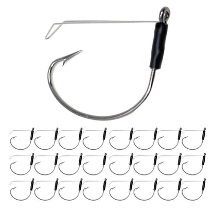 Reaction Tackle Wide Gap Wacky Hooks (25 - PACK) - Angler's Pro Tackle & Outdoors