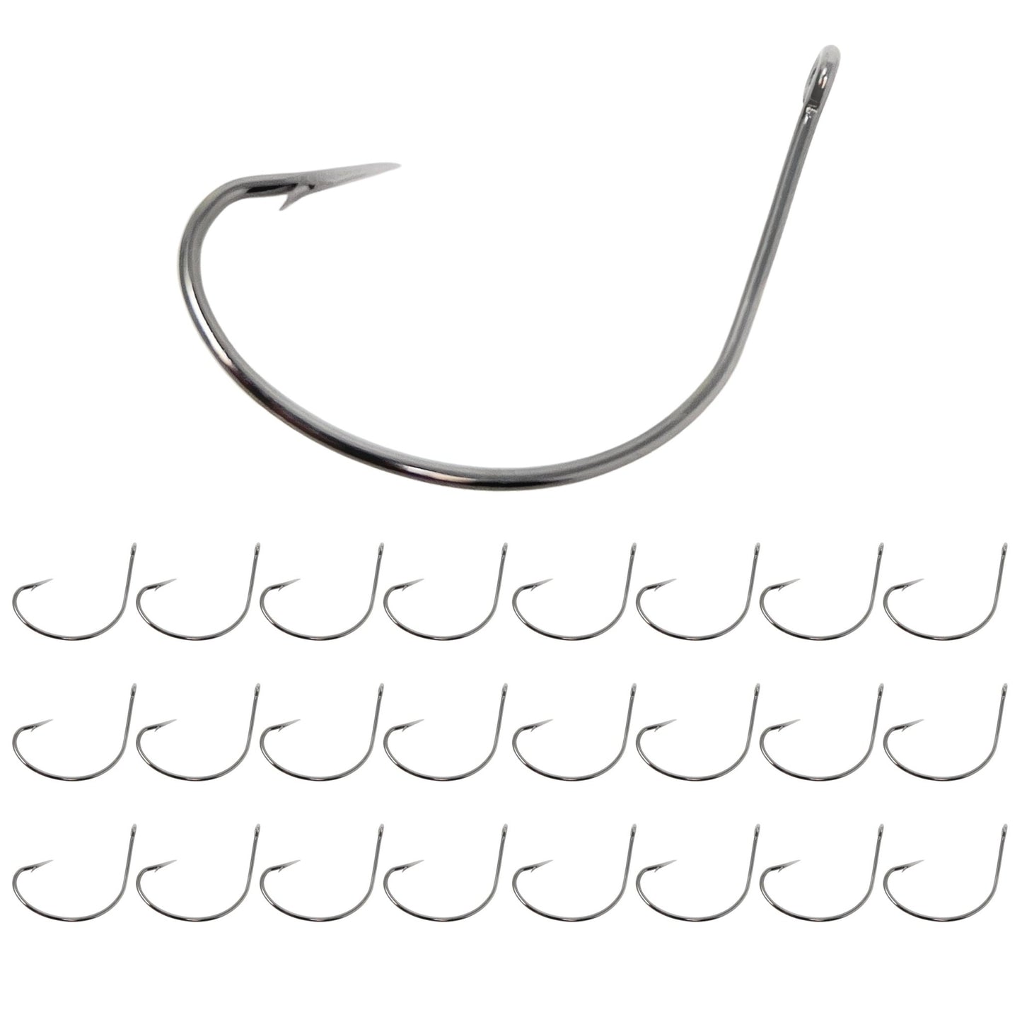 Reaction Tackle Wide Gap Wacky Hooks (25 - PACK) - Angler's Pro Tackle & Outdoors