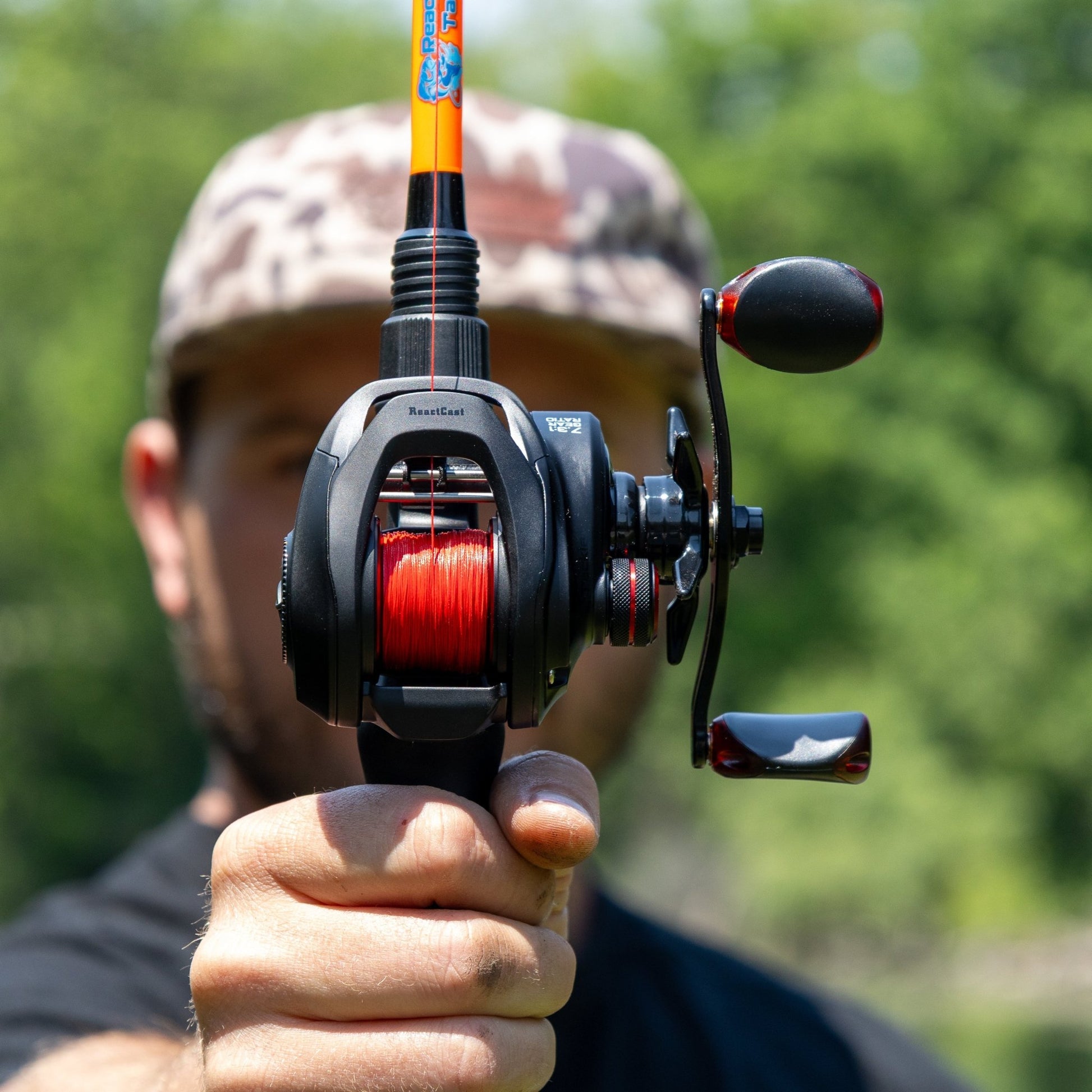 Reaction Tackle X8 Braided Fishing Line - NO FADE Red 8 Strand - NEW - Angler's Pro Tackle & Outdoors