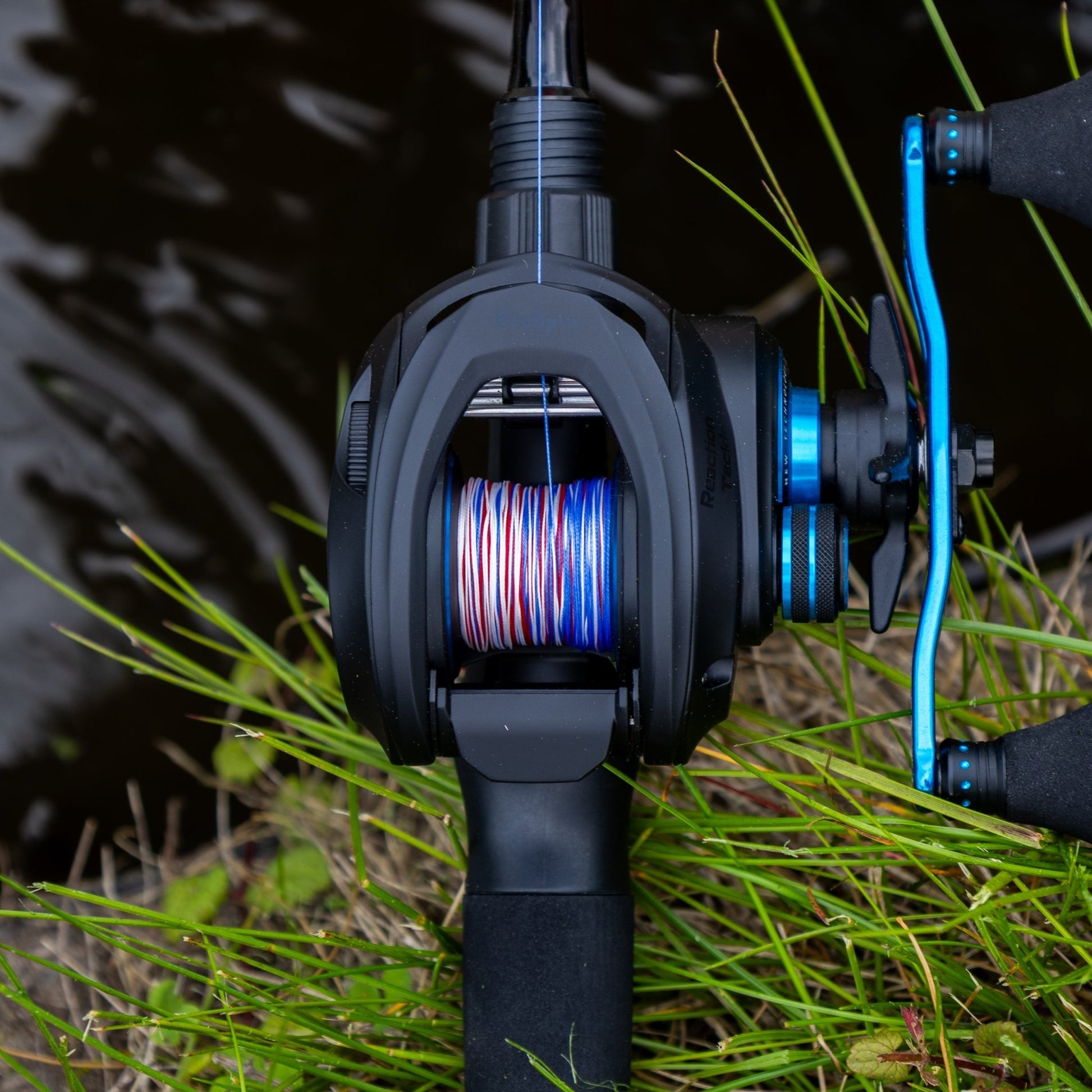 Reaction Tackle X8 Braided Fishing Line - USA Camo 8 Strand - NEW - Angler's Pro Tackle & Outdoors