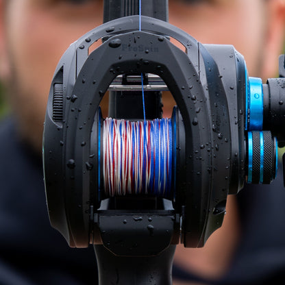 Reaction Tackle X8 Braided Fishing Line - USA Camo 8 Strand - NEW - Angler's Pro Tackle & Outdoors