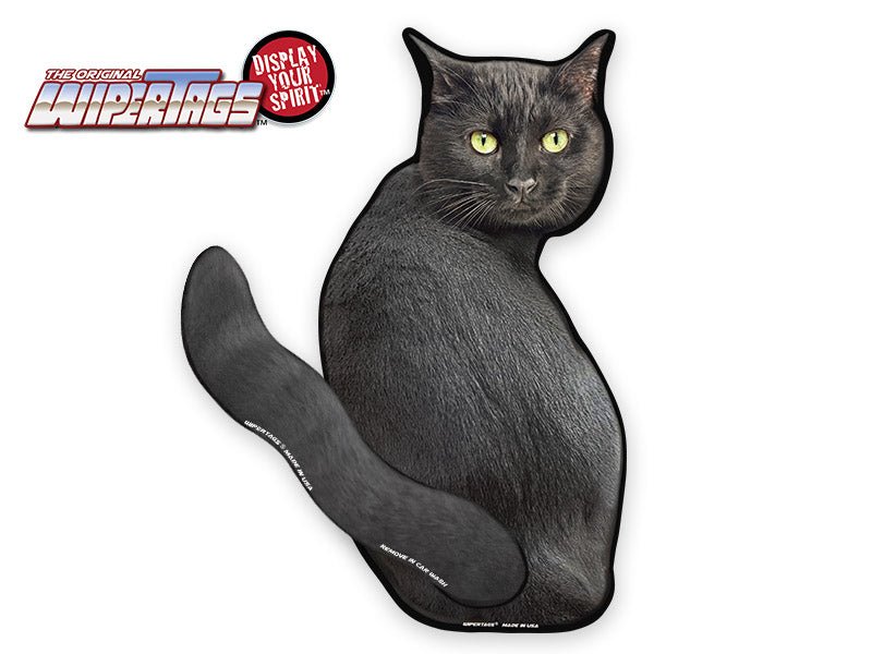 REAL Cat Black Tail Wagging WiperTags - Angler's Pro Tackle & Outdoors