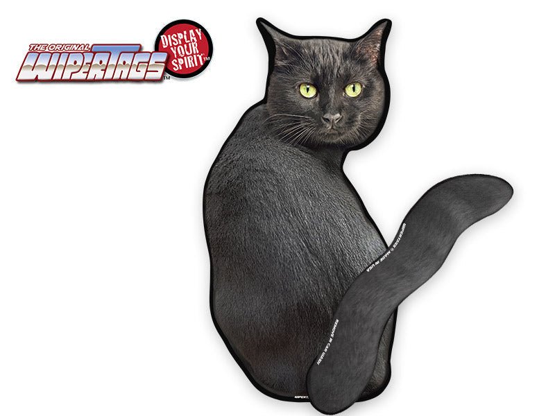 REAL Cat Black Tail Wagging WiperTags - Angler's Pro Tackle & Outdoors