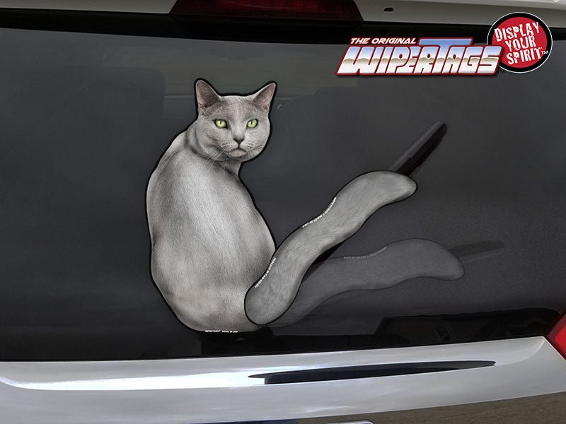 REAL Cat Grey Tail Wagging WiperTags - Angler's Pro Tackle & Outdoors