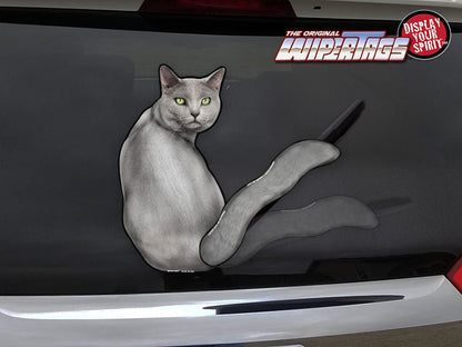 REAL Cat Grey Tail Wagging WiperTags - Angler's Pro Tackle & Outdoors