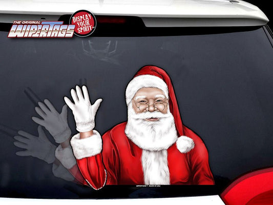 REAL Santa Claus Waving WiperTag with Decal - Angler's Pro Tackle & Outdoors