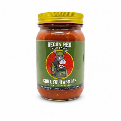 Grill Your Ass Off Recon Red Mild Salsa