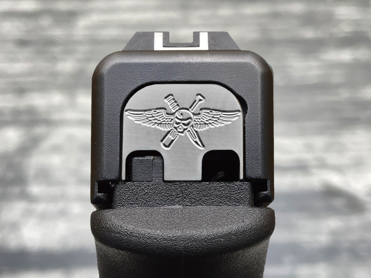 Milspin USMC Glock Slide Back Plates (Most Popular)