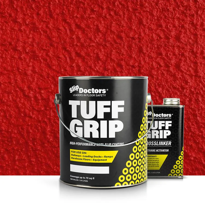 SlipDoctors Tuff Grip or Tuff Grip Extreme - Aggressive Traction Non-Skid Floor Paint