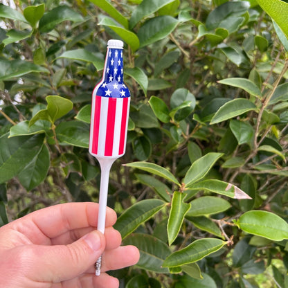 Red, White, and Blue Fishing Bobbers - 2 Pack - Veterans Gift