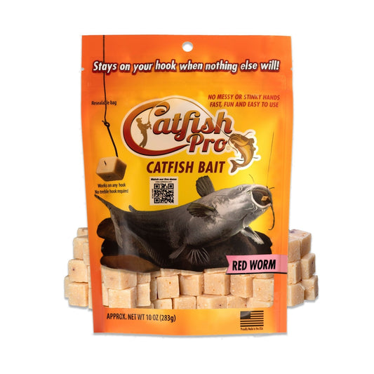 Catfish Pro Red Worm Catfish Bait