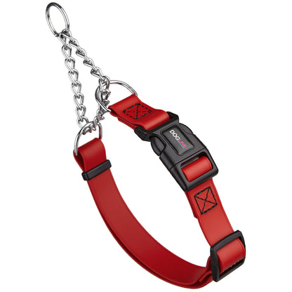 Dogline Biothane Adjustable Martingale Collar with Quick Release Buckle