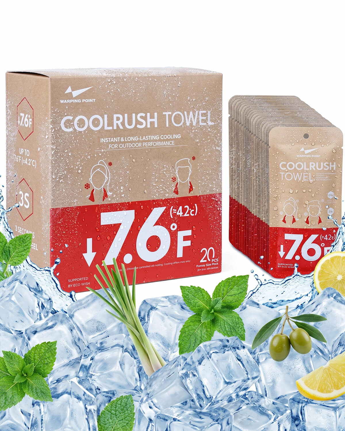 Warping Point CoolRush Towel