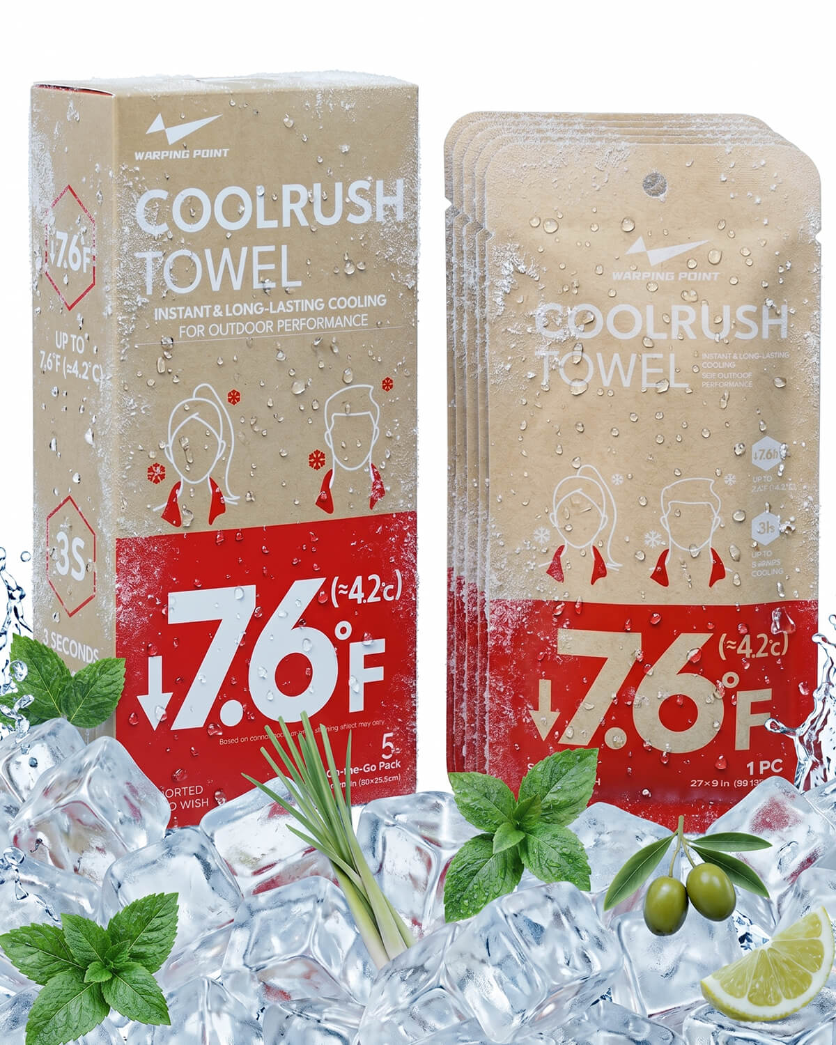 Warping Point CoolRush Towel