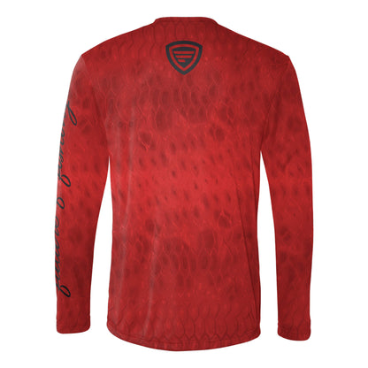 Favorite Fishing Performance Long Sleeve Scalz T-Shirt