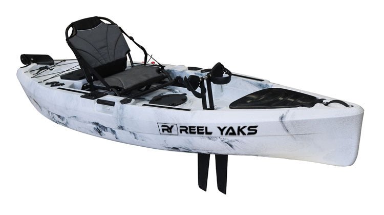 ReelYaks - 11' Rubicon Fin Pedal Drive Fishing Kayak | 500lbs - Angler's Pro Tackle & Outdoors