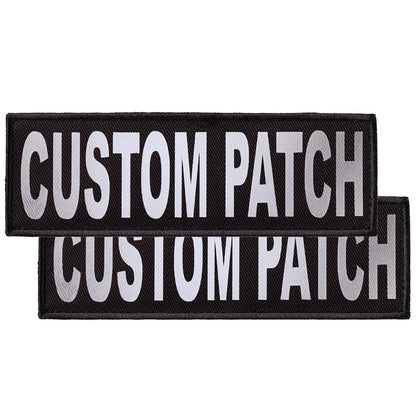 Dogline Personalized Removable Patches (Set of 2)
