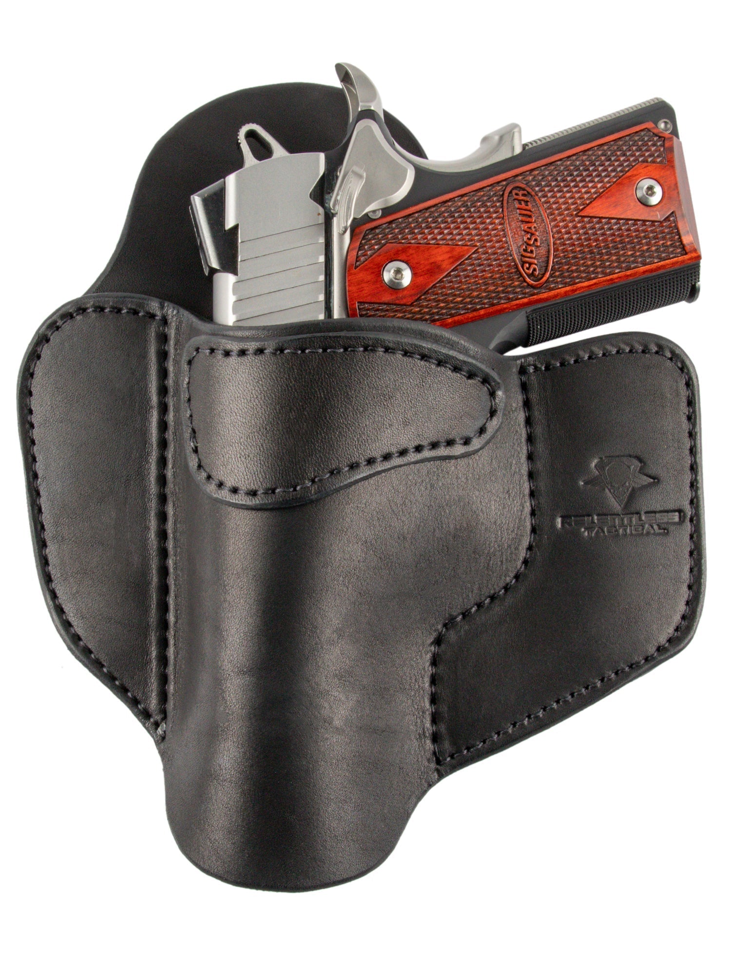 Relentless Tactical Comfort Carry Leather OWB Holster | Made in USA | Lifetime Warranty - Angler's Pro Tackle & Outdoors
