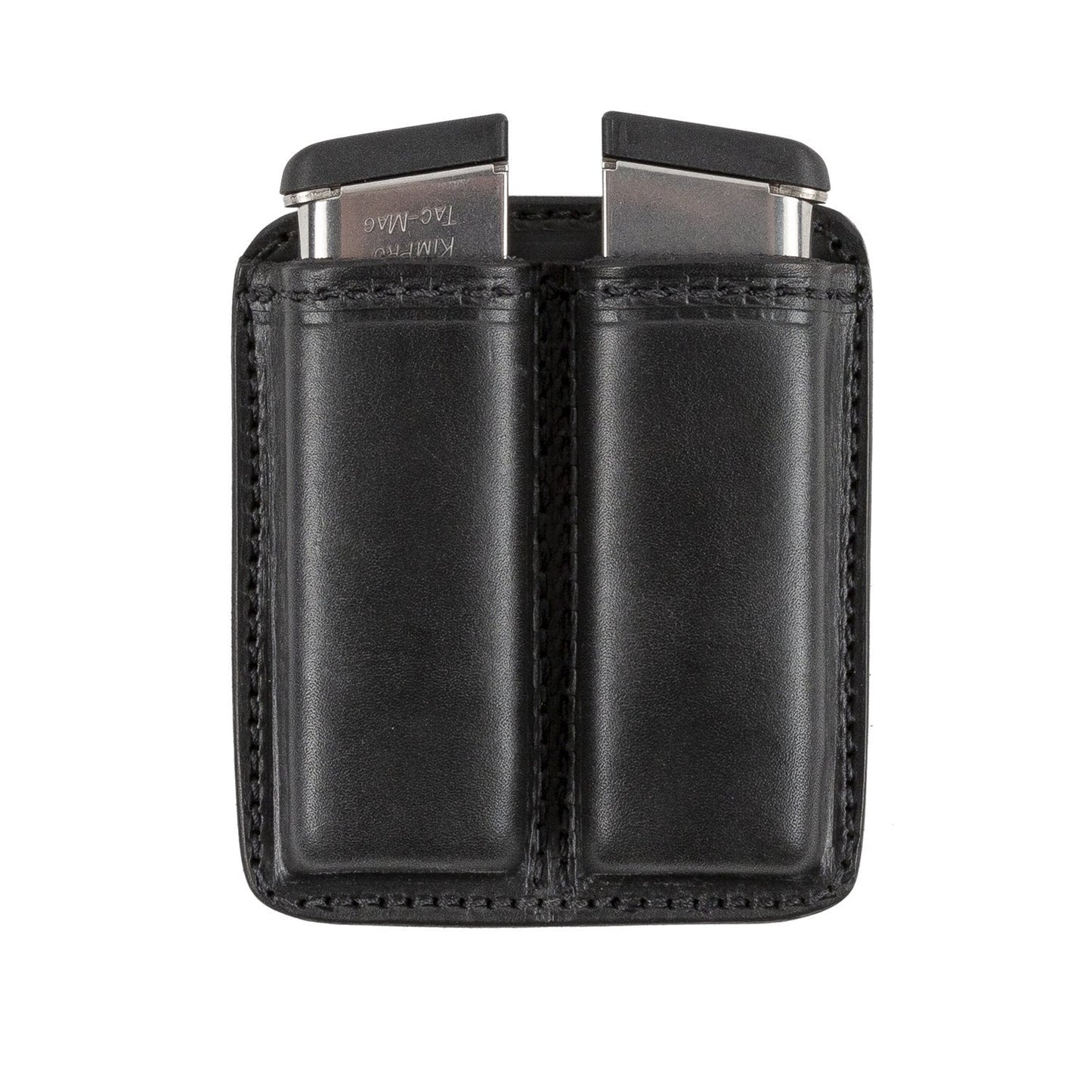 Relentless Tactical Leather 2 Magazine Holder | Made In USA | Lifetime Warranty | Fits virtually any 9mm, .40, .45 or .380 Pistol Mag | Single or Double Stack | IWB or OWB - Angler's Pro Tackle & Outdoors