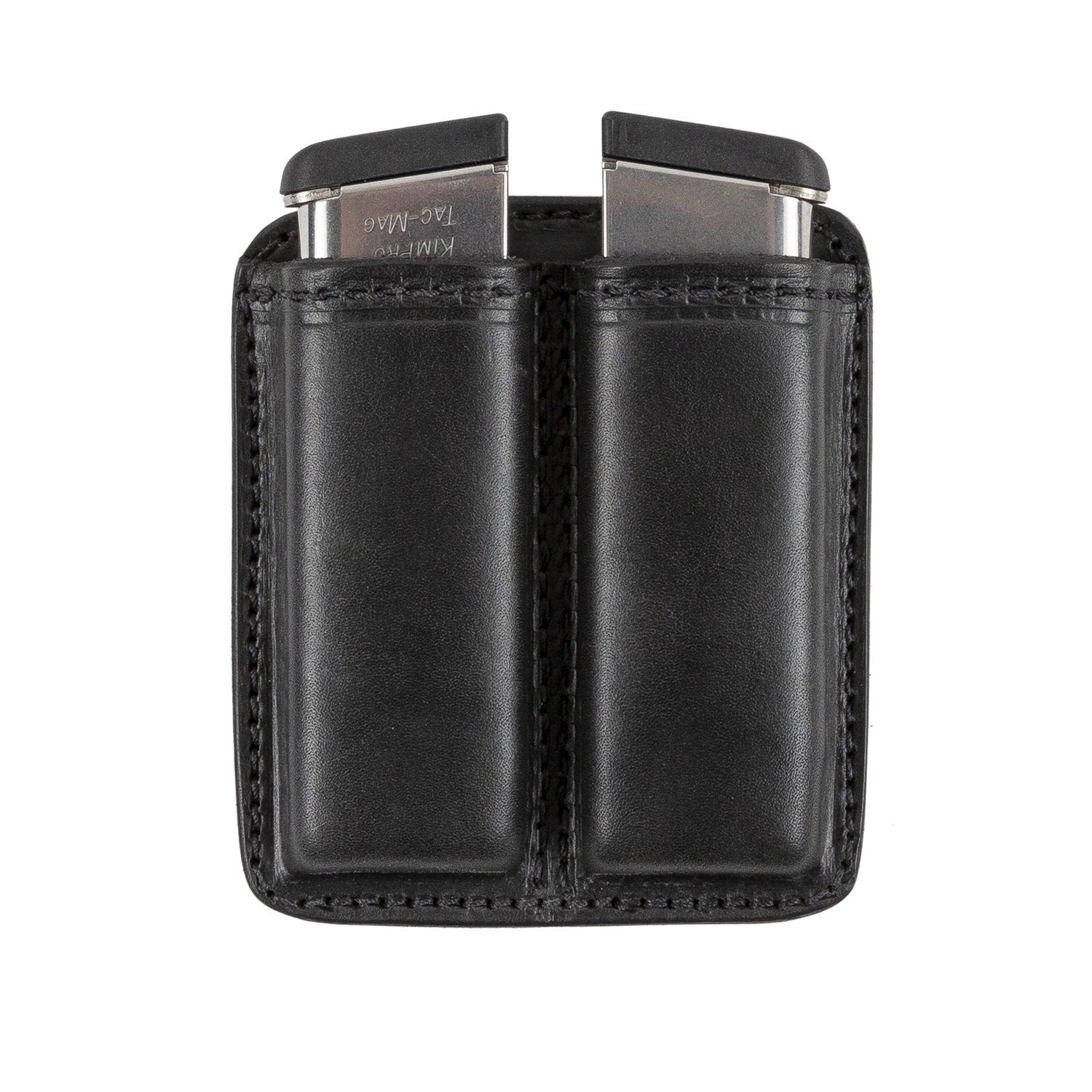Relentless Tactical Leather 2 Magazine Holder | Made In USA | Lifetime Warranty | Fits virtually any 9mm, .40, .45 or .380 Pistol Mag | Single or Double Stack | IWB or OWB - Angler's Pro Tackle & Outdoors
