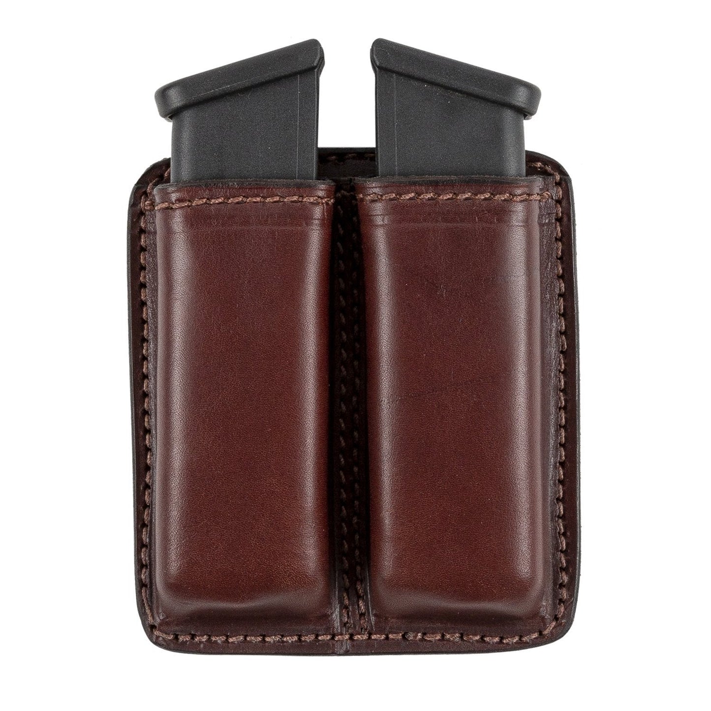 Relentless Tactical Leather 2 Magazine Holder | Made In USA | Lifetime Warranty | Fits virtually any 9mm, .40, .45 or .380 Pistol Mag | Single or Double Stack | IWB or OWB - Angler's Pro Tackle & Outdoors