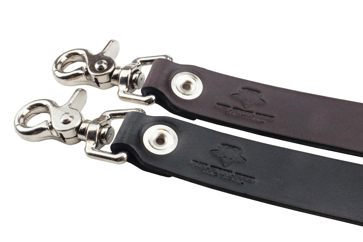 Relentless Tactical Leather Valet Keychain | Made in USA of Full Grain Leather | Quick Detach | Leather Belt Keeper - Angler's Pro Tackle & Outdoors