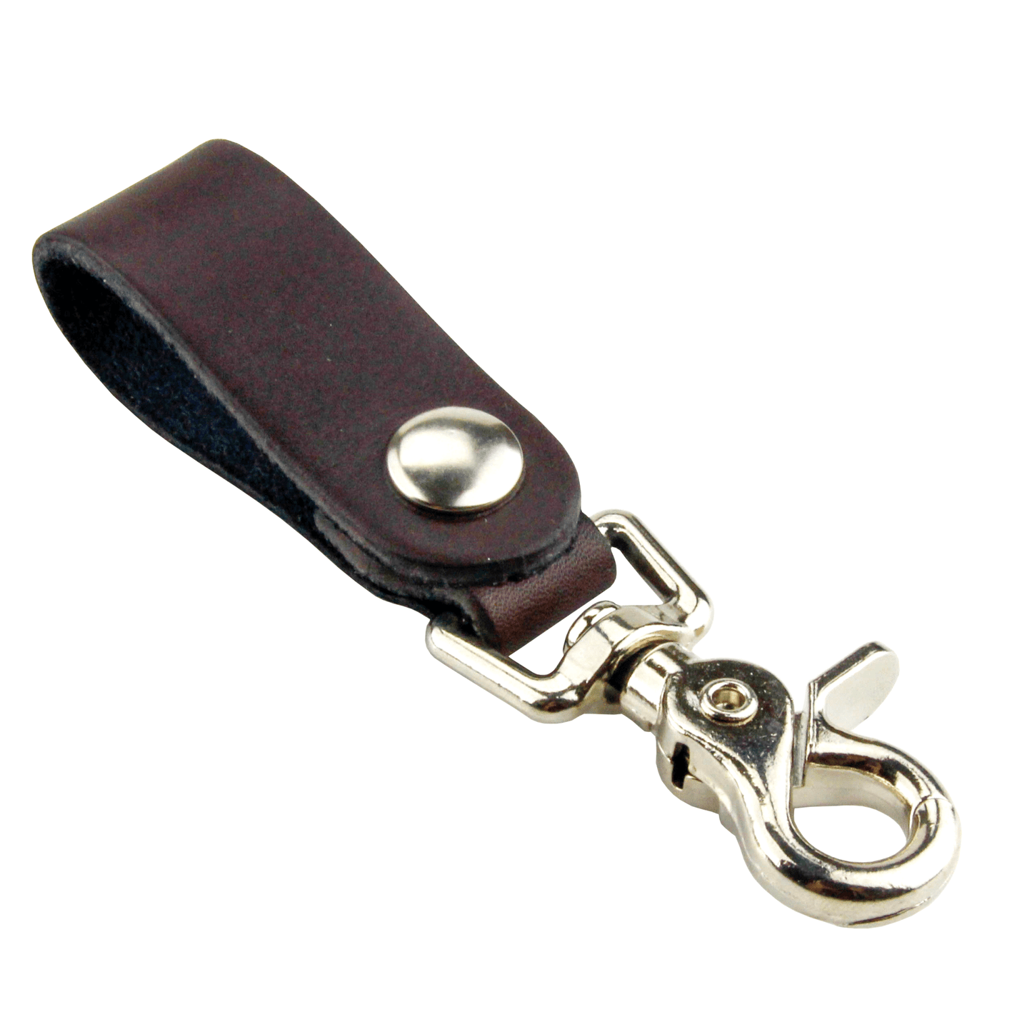Relentless Tactical Leather Valet Keychain | Made in USA of Full Grain Leather | Quick Detach | Leather Belt Keeper - Angler's Pro Tackle & Outdoors