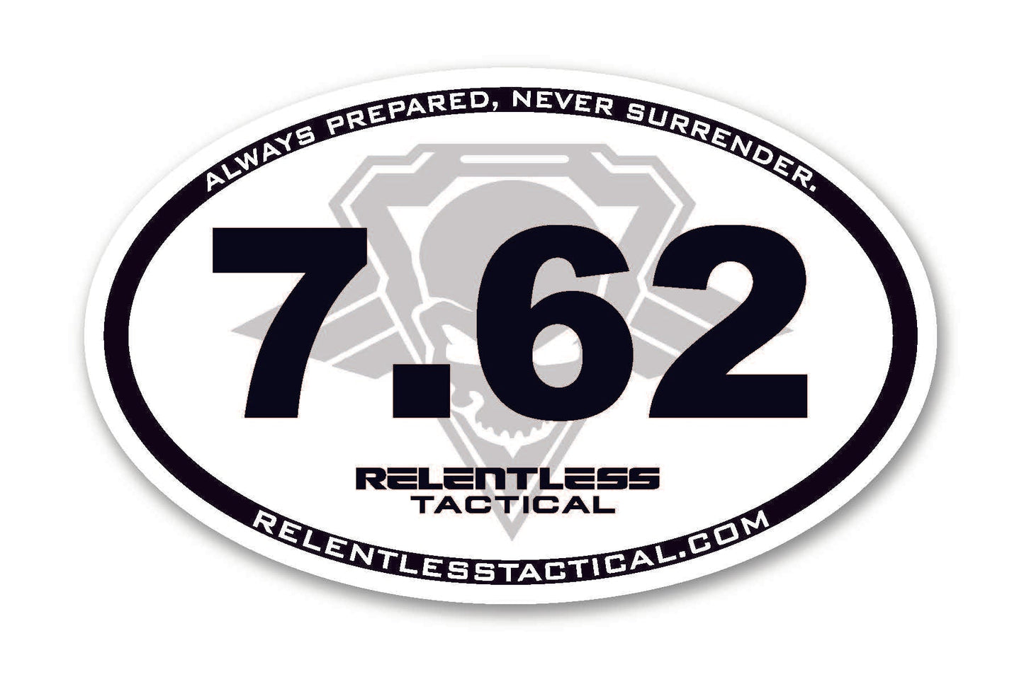 Relentless Tactical Marathon Parody Caliber Stickers - Angler's Pro Tackle & Outdoors