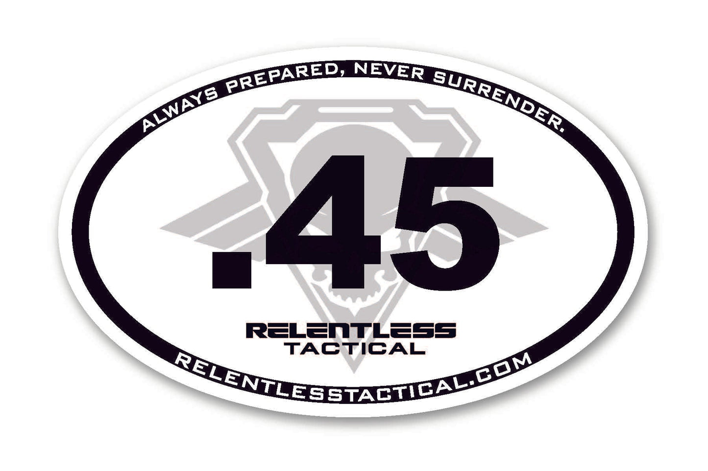 Relentless Tactical Marathon Parody Caliber Stickers - Angler's Pro Tackle & Outdoors