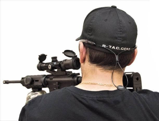 Relentless Tactical Tac - Strapz Glasses Retainer System - Universal Fit for any Shooting / Safety or Sunglasses - Angler's Pro Tackle & Outdoors