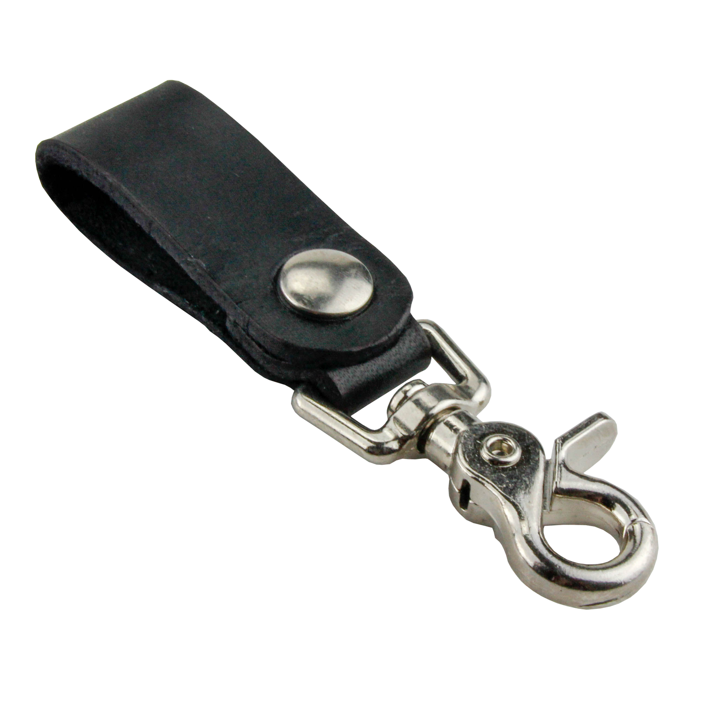 Relentless Tactical Leather Valet Keychain | Made in USA of Full Grain Leather | Quick Detach | Leather Belt Keeper